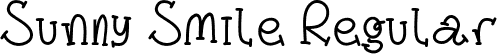 Sunny Smile Regular font - Sunny Smile.otf