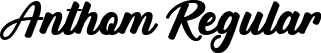 Anthom Regular font - Anthom-yw6Rm.ttf