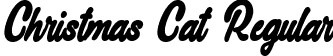 Christmas Cat Regular font - Christmas Cat.ttf