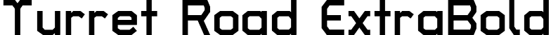 Turret Road ExtraBold font - TurretRoad-ExtraBold.otf