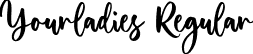 Yourladies Regular font - Yourladies.otf