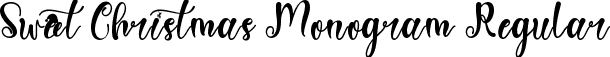 Sweet Christmas Monogram Regular font - Sweet Christmas Monogram otf.otf