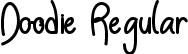 Doodie Regular font - Doodie.ttf