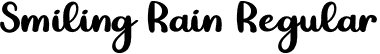 Smiling Rain Regular font - SmilingRain-vm6BO.otf