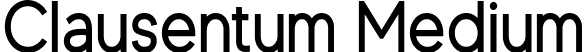 Clausentum Medium font - Clausentum Medium.ttf