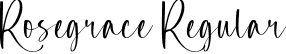 Rosegrace Regular font - Rosegrace.otf