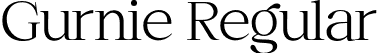 Gurnie Regular font - gurnie.otf