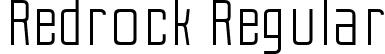 Redrock Regular font - RedrockDEMO-Regular.ttf