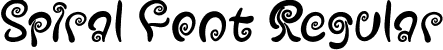 Spiral Font Regular font - Spiral.otf