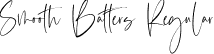 Smooth Batters Regular font - Smooth Batters.otf