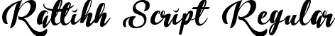 Rattihh Script Regular font - Rattihh Script.ttf