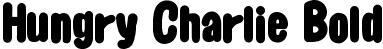 Hungry Charlie Bold font - HungryCharlie-Bold.ttf