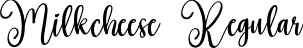 Milkcheese Regular font - Milkcheese.ttf