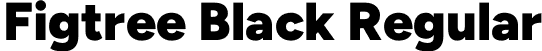 Figtree Black Regular font - Figtree-Black.otf