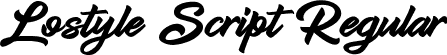 Lostyle Script Regular font - LostyleScript.ttf