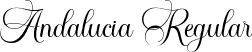 Andalucia Regular font - andalucia.ttf