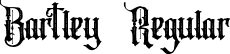 Bartley Regular font - Bartley.otf