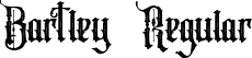 Bartley Regular font - Bartley.ttf