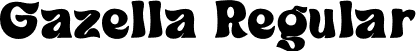 Gazella Regular font - Gazella.ttf