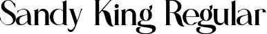 Sandy King Regular font - Sandy King.otf