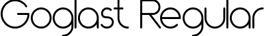 Goglast Regular font - goglast-wyglo.ttf