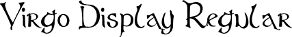 Virgo Display Regular font - Virgo Display.otf