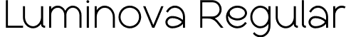 Luminova Regular font - Luminova-lgDWe.otf