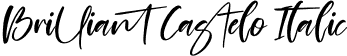 Brilliant Castelo Italic font - Brilliant Castelo Italic.ttf