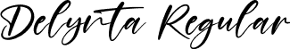 Delynta Regular font - Delynta.ttf