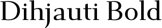 Dihjauti Bold font - Dihjauti-Bold.otf