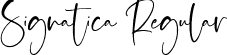 Signatica Regular font - Signatica.otf