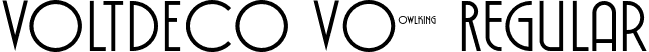 VOLTDECO V02 Regular font - VOLTDECOV02-Regular.otf