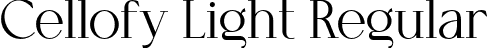 Cellofy Light Regular font - Cellofy-Light.otf