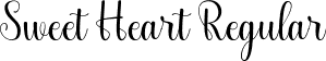 Sweet Heart Regular font - Sweety Heart Ttf.ttf