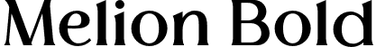 Melion Bold font - Melion-Bold.otf