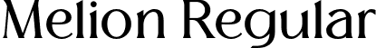 Melion Regular font - Melion-Regular.otf