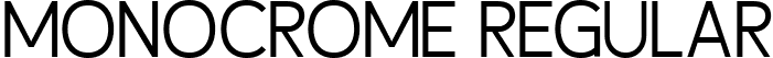 Monocrome Regular font - Monocrome.otf