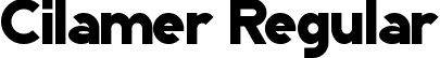 Cilamer Regular font - Cilamer.ttf