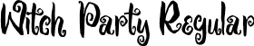 Witch Party Regular font - Witch Party.otf