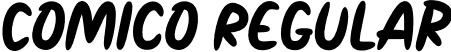 Comico Regular font - Comico.otf