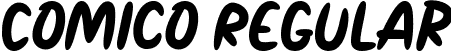 Comico Regular font - Comico.ttf