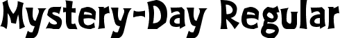 Mystery-Day Regular font - Mystery-Day.ttf