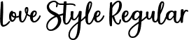 Love Style Regular font - Love Style.ttf