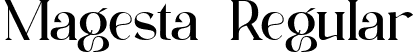 Magesta Regular font - Magesta.ttf