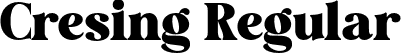 Cresing Regular font - CresingRegular-OV6EO.otf