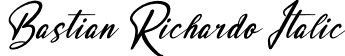 Bastian Richardo Italic font - Bastian Richardo Italic.otf