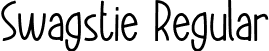 Swagstie Regular font - Swagstie.otf