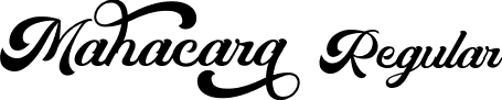 Mahacara Regular font - Mahacara-7BPwA.ttf