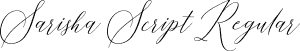 Sarisha Script Regular font - Sarisha Script.otf