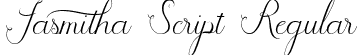 Jasmitha Script Regular font - Jasmithascript-qZrM6.ttf